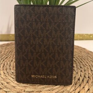 Michael Kors Brown Card Holder